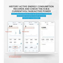 80A TUYA IVAP 3-Phase SMART Energy kWh Meter EXPORT-IMPORT Pre-Payment